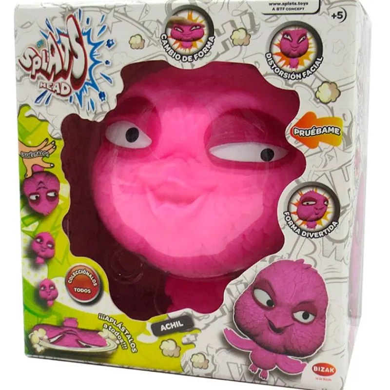 BIZAK Figuras Y Figuras De Acción-Splats Heads Muñeco Surtido