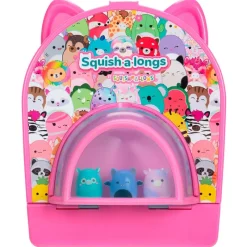 JAZWARES Muñecas|Manualidades-Squishmallows Squish a Longs Playset Mochila
