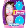 SELECCION DRIM Primera Infancia Y Preescolar-Squishmallows Squishville Pack 4 Personajes STD