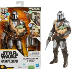 Star Wars Galactic Action Mandalorian & Grogu*HASBRO Discount
