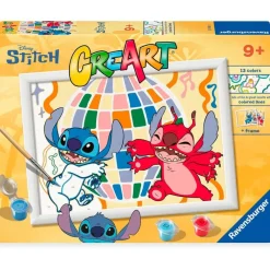 Stitch CreArt Pintar x Números Stitch & Leroy*RAVENSBURGER Online