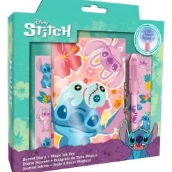 KIDS EUROSWAN Escolar-Stitch Diario con Bolígrafo Mágico