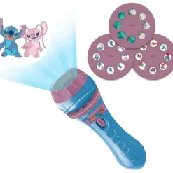 LEXIBOOK Juegos Y Juguetes Educativos|Electrónicos-Stitch Linterna Proyector Cuento