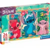 CLEMENTONI Puzzles Y Construcciones-Stitch Maxi Puzzle 24 Piezas
