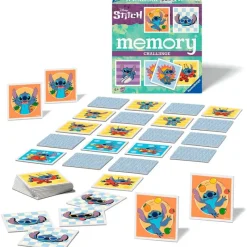 RAVENSBURGER Juegos Y Juguetes Educativos-Stitch Memory Juego