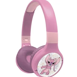 Stitch Ángel Auriculares Auriculares 2 en 1 Bluetooth y con Cable*LEXIBOOK