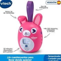 VTECH Electrónicos-Storikid Pocket Rosa