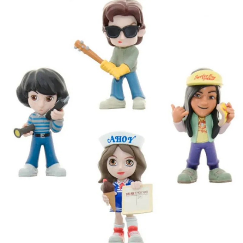 FAMOSA Figuras Películas Y Series|Figuras Y Figuras De Acción-Stranger Things Pack Mini Figuras Surtido