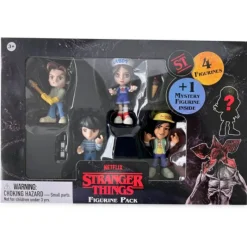 FAMOSA Figuras Películas Y Series|Figuras Y Figuras De Acción-Stranger Things Pack Mini Figuras Surtido