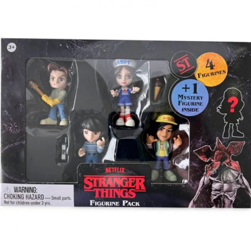 FAMOSA Figuras Películas Y Series|Figuras Y Figuras De Acción-Stranger Things Pack Mini Figuras Surtido