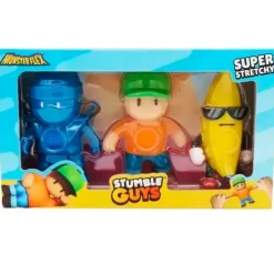Stumble Guys Pack Monster Flex 3 Figuras*BIZAK Clearance