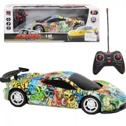 DRIM DISCOUNT Coches Radio Control (R/C)-Super Cars Grafiti Escala 1:16