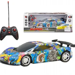DRIM DISCOUNT Coches Radio Control (R/C)-Super Cars Vehículo Grafiti Escala 1:16 R/C