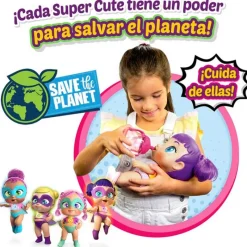 COLOR BABY Muñecas-Super Cute Muñeca Superheroína Surtida