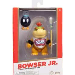 Super Mario Gold Collection Bowser Jr Figura*JAKKS PACIFIC Clearance