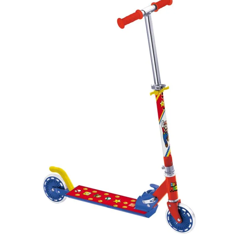 MONDO Bicicletas, Correpasillos Y Triciclos-Super Mario Patinete Aluminio