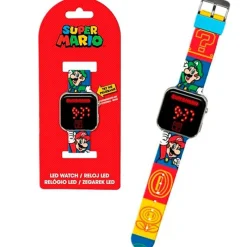 KIDS EUROSWAN Electrónicos-Super Mario Reloj LED