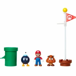 Super Mario Set de Figuras Acorn Plains*JAKKS PACIFIC New
