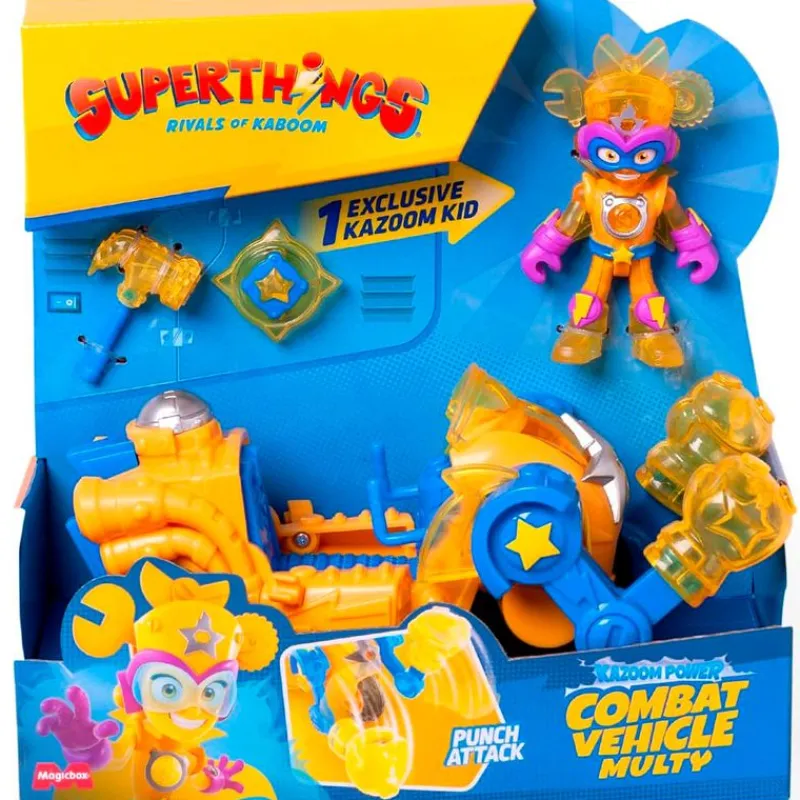 Superthings Kazoom Power Vehículo Combate Multy*MAGIC BOX Hot