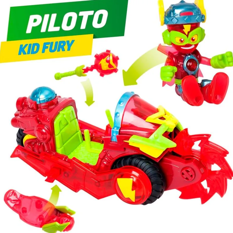 Superthings Kazoom Vehículo de Combate de Kid Fury*MAGIC BOX Sale