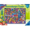 RAVENSBURGER Puzzles Y Construcciones-Superthings Puzzle 100 Piezas