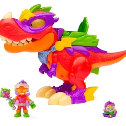 MAGIC Figuras Y Figuras De Acción-Superthings Super Dino V Rex