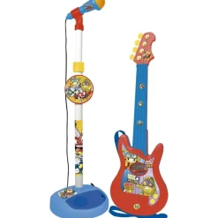 CLAUDIO REIG Instrumentos Musicales-Superzings Pack Micrófono + Guitarra Infantil
