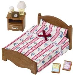 EPOCH Muñecas-Sylvanian Families Cama Doble para Figuras