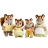 EPOCH Muñecas-Sylvanian Families Familia Ardillas