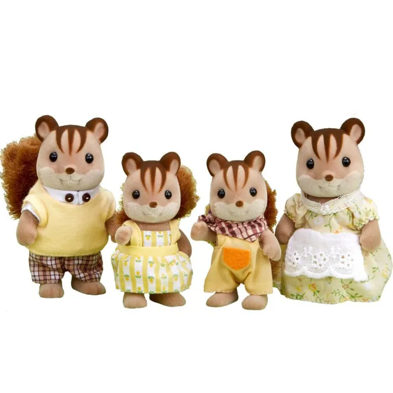 EPOCH Muñecas-Sylvanian Families Familia Ardillas
