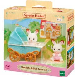 Sylvanian Families Mellizos Conejo Chocolate*EPOCH Hot