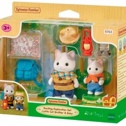 Sylvanian Families Pack Exploradores Hermanos Gato Latte*EPOCH Best