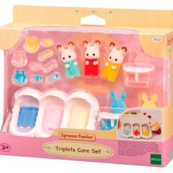 EPOCH Muñecas-Sylvanian Families Pack Habitación Trillizos