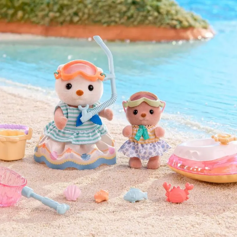 Sylvanian Families Pack Hermanas Nutria Marina*EPOCH Hot