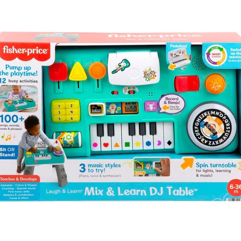 Tabla de Mezclas Centro Actividades*FISHER PRICE