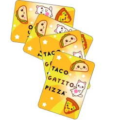 Taco Gatito Pizza Juego Cartas*LÚDILO Hot