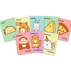 Taco Gato Cabra Queso Pizza Juego Cartas*LÚDILO Sale