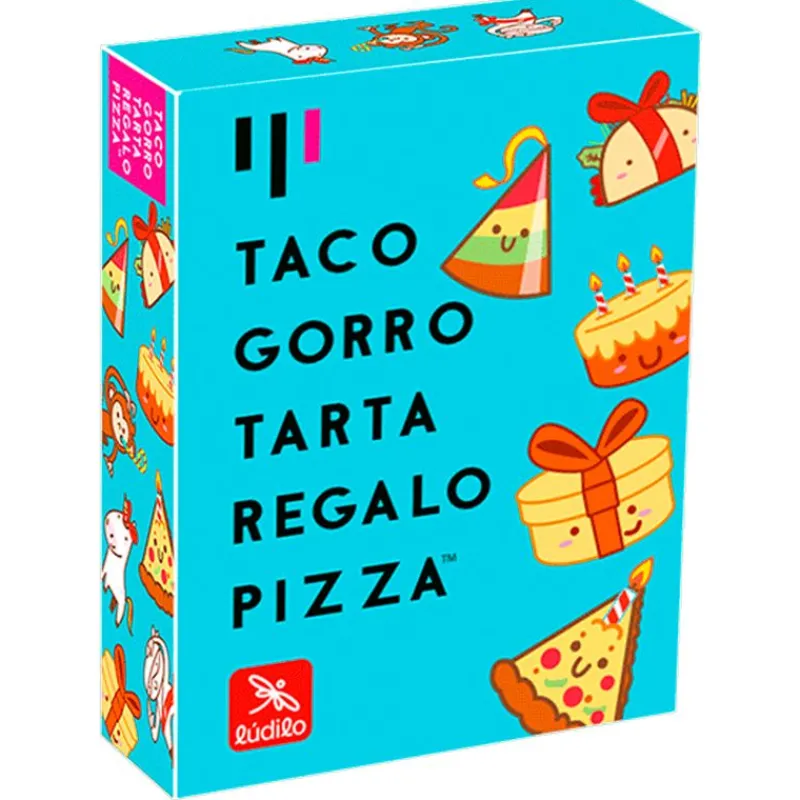 LÚDILO Amigos Y Familia-Taco Gorro Tarta Regalo Pizza