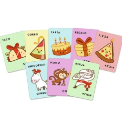 LÚDILO Amigos Y Familia-Taco Gorro Tarta Regalo Pizza