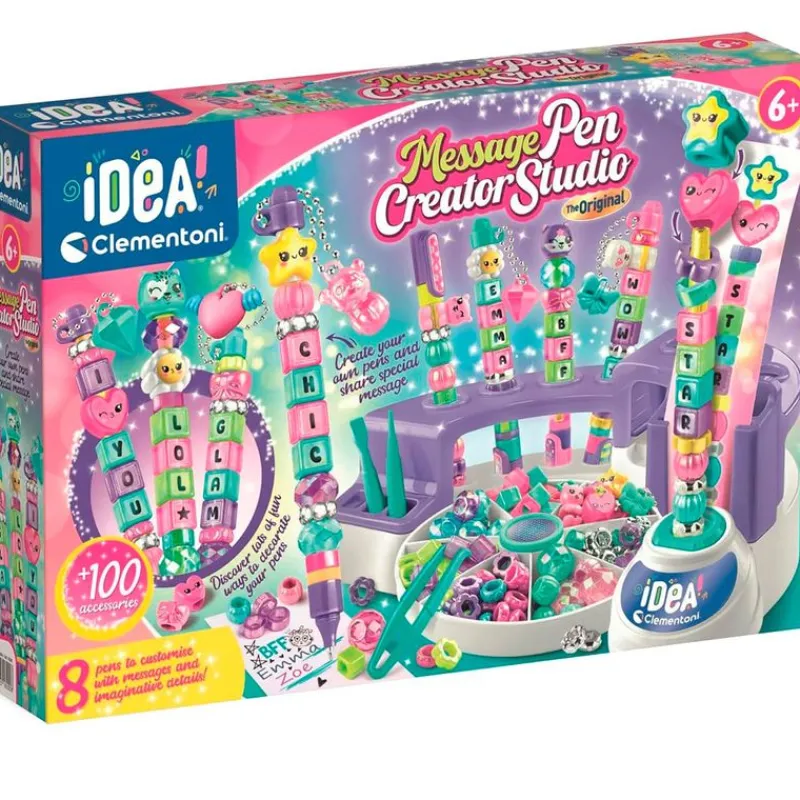 CLEMENTONI Manualidades-Taller de Bolígrafos Mensajes