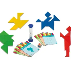 CAYRO Primera Infancia Y Preescolar|Juegos De Mesa-Tangram 4 Jugadores