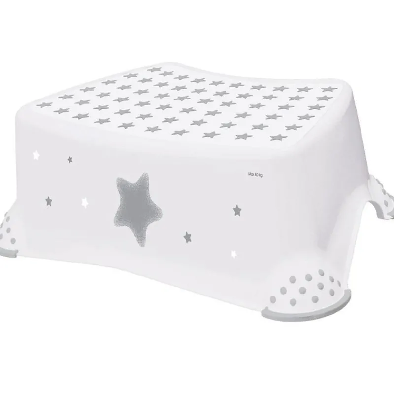 PLASTIMYR Accesorios Y Complementos De Baño-Tarima blanca Estrella Gris