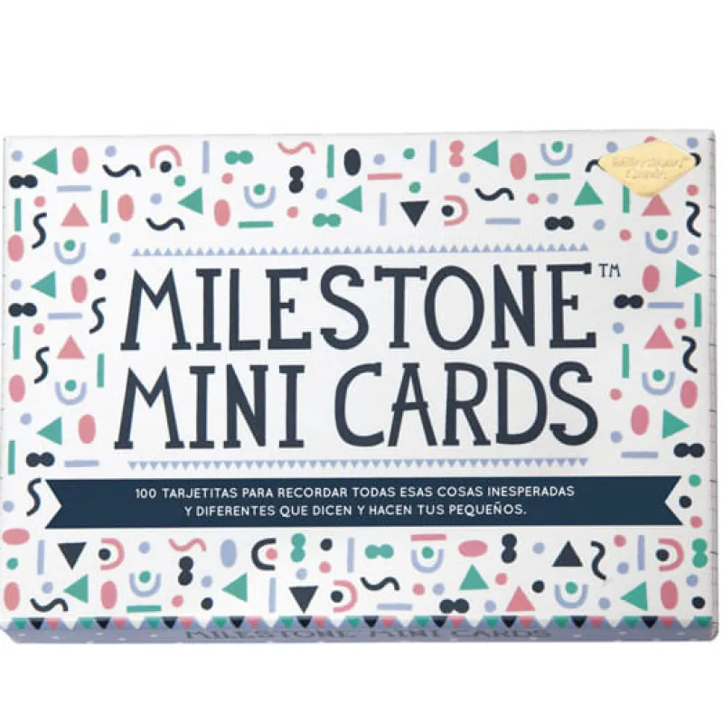 Tarjetas momentos inolvidables Mini*MILESTONE Outlet