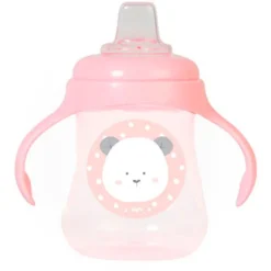 Taza con asas silicona 250ml Pink*SARO