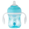 Taza Soft Con Asas Azul + 4 Meses*CHICCO Sale