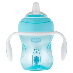 Taza Soft Con Asas Azul + 4 Meses*CHICCO Sale