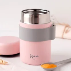 Termo papillero inox 500 ml Rosa*KIOKIDS Sale