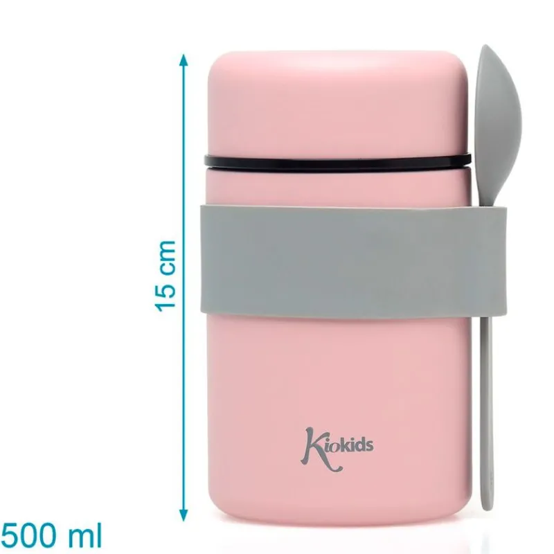Termo papillero inox 500 ml Rosa*KIOKIDS Sale