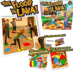 The Floor is Lava Juego de Mesa*GOLIATH Best