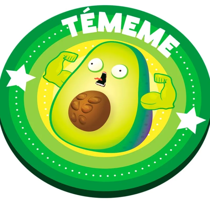 ASMODEE Amigos Y Familia-Throw Throw Avocado Juego de Mesa